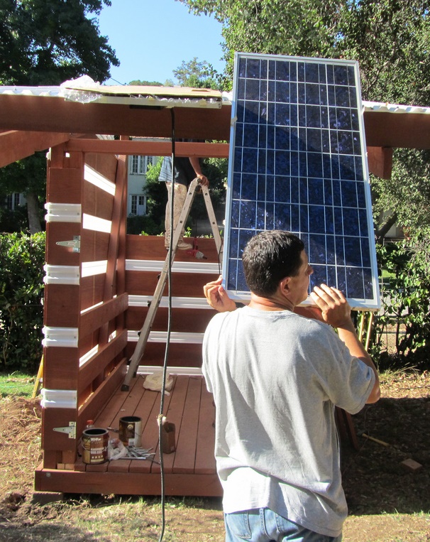 solar shed