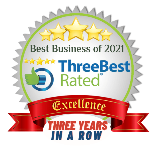 ThreeBestRated, Best Business 2021 Excellence, Lubbock Texas | Hettler Insurance Agency 806-798-7800