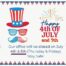 July 4th Closed | Lubbock Insurance | Hettler Insurance Agency, Lubbock Texas, 806-798-7800